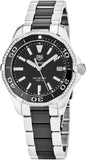 Tag Heuer Aquaracer Quartz Diamonds Black Dial Two Tone Steel Strap Watch for Women - WAY131G.BA0913 Buy Now By Tag Heuer