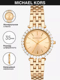 Michael Kors Darci Analog Gold Dial Gold Steel Strap Watch For Women - MK4513 Buy Now By Michael Kors