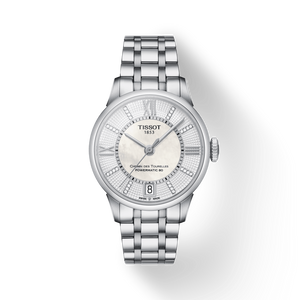 Tissot Chemin Des Tourelles Powermatic 80 Helvetic Silver Dial Silver Steel Strap Watch For Women - T099.207.11.116.00 Buy Now By Tissot