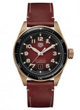 Tag Heuer Autavia Calibre 5 Chinese New Year Maroon Dial Maroon Leather Strap Watch for Men - WBE5193.FC8300 Buy Now By Tag Heuer