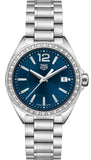 Tag Heuer Formula 1 Quartz Diamonds Blue Dial Silver Steel Strap Watch for Women - WBJ1316.BA0666 Buy Now By Tag Heuer