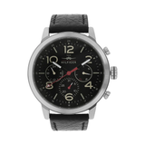 Tommy Hilfiger Jake Chronograph Black Dial Black Leather Strap Watch for Men - 1791232 Buy Now By Tommy Hilfiger