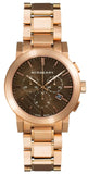 Burberry The City Grey Dial Rose Gold Steel Strap Watch for Men - BU9353 Buy Now By Burberry