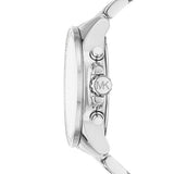 Michael Kors Wren Chronograph Silver Dial Silver Steel Strap Watch for Women - MK7429 Buy Now By Michael Kors
