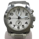 Marc Jacobs Larry Chronograph White Dial Silver Steel Strap Watch for Men - MBM5030 Buy Now By Marc Jacobs