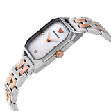 Emporio Armani Gianni T Bar Mother of Pearl Dial Two Tone Steel Strap Watch For Women - AR11146 Buy Now By Emporio Armani