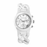 Michael Kors Ceramic White Dial White Steel Strap Watch for Women - MK5387 Buy Now By Michael Kors