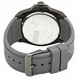 Guess Legacy Grey Dial Grey Silicone Strap Watch For Men - W1048G1 Buy Now By Guess