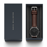 Daniel Wellington Classic Bristol Black Dial Brown Leather Strap Watch For Men - DW00100143 Buy Now By Daniel Wellington