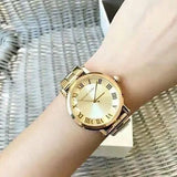 Michael Kors Norie Gold Dial Gold Steel Strap Watch for Women - MK3560 Buy Now By Michael Kors
