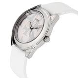 Guess G Twist Quartz White Dial White Silicone Strap Watch For Women - W0911L1 Buy Now By Guess
