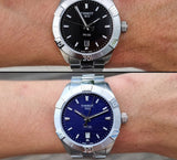 Tissot PR 100 Sport Blue Dial Silver Steel Strap Watch For Men - T101.610.11.041.00 Buy Now By Tissot