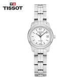 Tissot T Classic PR100 Watch Ladies White Dial Stainless Steel For Women - T049.210.11.017.00 Buy Now By Tissot