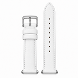 Michele Deco Mother of Pearl Dial White Leather Strap Watch For Women - MWW06V000012