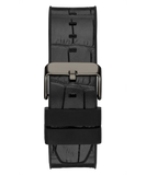 Guess Edge Chronograph Black Dial Black Leather Strap Watch For Men - GW0492G1 Buy Now By Guess