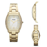 Fossil Wallace Gold Tone Dial Gold Steel Strap Watch for Women - ES3176 Buy Now By Fossil