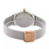 Armani Exchange Lola Analog White Dial Silver Mesh Strap Watch For Women - AX5537 Buy Now By Armani Exchange