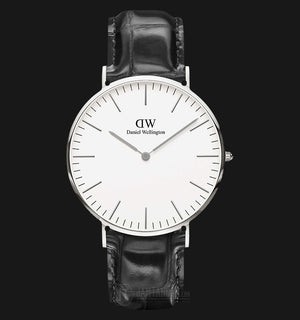 Daniel Wellington Classic Reading White Dial Black Leather Strap Watch For Men - DW00100028 Buy Now By Daniel Wellington
