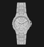 Michael Kors Camille Multifunction Crystals Silver Dial Silver Steel Strap Watch For Women - MK6996 Buy Now By Michael Kors
