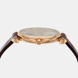 Emporio Armani Classic Quartz Pink Dial Brown Leather Strap Watch For Women - AR1911 Buy Now By Emporio Armani