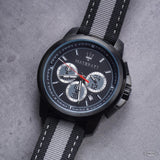 Maserati Royale 44mm Black Dial Stainless Steel Fiber Strap Watch For Men - R8871637002 Buy Now By Maserati