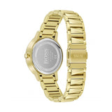 Hugo Boss Signature Gold Dial Gold Steel Strap Watch for Women - 1502541 Buy Now By Hugo Boss