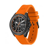 Hugo Boss Volane Black Dial Orange Silicone Strap Watch for Men - 1513957 Buy Now By Hugo Boss