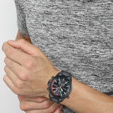 Hugo Boss Globetrotter Black Dial Black Steel Strap Watch for Men - 1513825 Buy Now By Hugo Boss