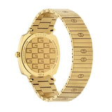 Gucci Grip Quartz Yellow Gold Dial Gold Steel Strap Unisex Watch - YA157409 Buy Now By Gucci