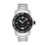 Gucci Dive Quartz Black Dial Silver Steel Strap Watch For Men - YA136221 Buy Now By Gucci