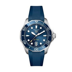 Tag Heuer Aquaracer Professional 300 GMT Automatic Blue Dial Blue Rubber Strap Watch for Men - WBP2010.FT6198 Buy Now By Tag Heuer