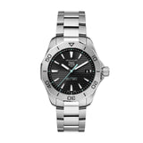 Tag Heuer Aquaracer Professional 200 Solargraph Quartz Black Dial Silver Steel Strap Watch for Men - WBP1114.BA0000 Buy Now By Tag Heuer