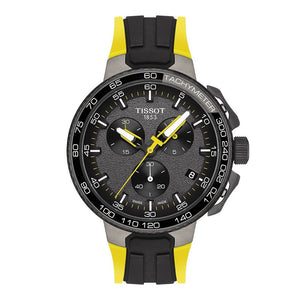 Tissot T Bike Cycling Tour de France Black Dial Two Tone Rubber Strap Watch For Men - T111.417.37.441.00 Buy Now By Tissot