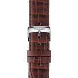Tissot T Classic Everytime White Dial Brown Leather Strap Watch For Men - T109.410.16.033.00 Buy Now By Tissot