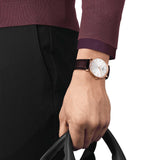 Tissot Everytime Gent Silver Dial Brown Leather Strap Watch for Men - T143.410.36.011.00 Buy Now By Tissot