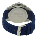 Tommy Hilfiger Decker Quartz Blue Dial Blue Rubber Strap Watch for Men - 1791350 Buy Now By Tommy Hilfiger