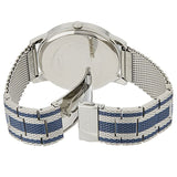 Guess Richmond Blue Dial Two Tone Mesh Bracelet Watch for Men - W1179G1 Buy Now By Guess