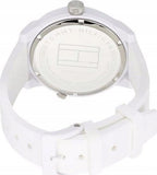 Tommy Hilfiger Denim White Dial White Rubber Strap Watch for Men - 1791324 Buy Now By Tommy Hilfiger