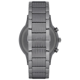 Emporio Armani Renato Chronograph Quartz Blue Dial Grey Steel Strap Watch For Men - AR2505 Buy Now By Emporio Armani