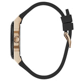 Guess Zena Chronograph Black Dial Black Rubber Strap Watch For Women - W1094L6 Buy Now By Guess