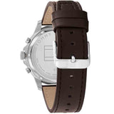 Tommy Hilfiger Henry Chronograph Blue Dial Brown Leather Strap Watch For Men -1710476 Buy Now By Tommy Hilfiger