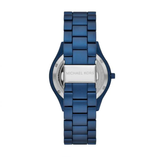 Michael Kors Slim Runway Quartz Blue Dial Blue Steel Strap Watch For Women - MK4503 Buy Now By Michael Kors