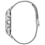 Guess Continental Quartz Black Dial Silver Mesh Strap Watch For Men - GW0582G1 Buy Now By Guess