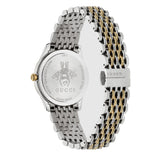 Gucci G Timeless Quartz Blue Dial Two Tone Steel Strap Watch For Women - YA1265029 Buy Now By Gucci