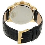 Guess Horizon Chronograph Quartz Black Dial Black Leather Strap Watch For Men - W0380G7 Buy Now By Guess