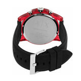 Armani Exchange Outerbanks Chronograph Black Dial Black Silicone Strap Watch For Men - AX1338 Buy Now By Armani Exchange