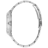 Guess Cosmo Diamonds Silver Dial Silver Steel Strap Watch For Women - GW0033L1 Buy Now By Guess