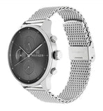 Tommy Hilfiger Chase Quartz Grey Dial Silver Mesh Bracelet Watch For Men - 1791484 Buy Now By Tommy Hilfiger