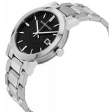 Burberry The City Black Dial Silver Stainless Steel Strap Watch for Women - BU9001 Buy Now By Burberry