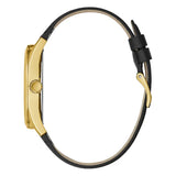 Guess Multifunction Chronograph Green Dial Black Leather Strap Watch For Men - GW0389G7 Buy Now By Guess